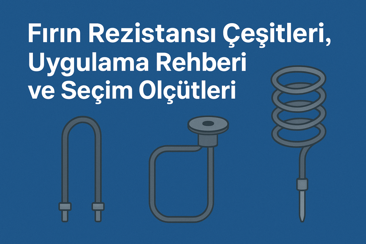 Fırın Rezistansı Çeşitleri, Uygulama Rehberi ve Seçim Ölçütleri