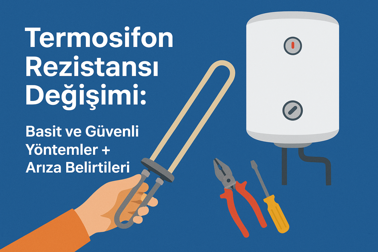 Termosifon Rezistansı Değişimi: Basit ve Güvenli Yöntemler + Malzemeler + Arıza Belirtileri