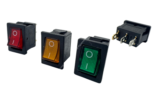 Mini Işıklı Anahtar 3 Bağlantılı