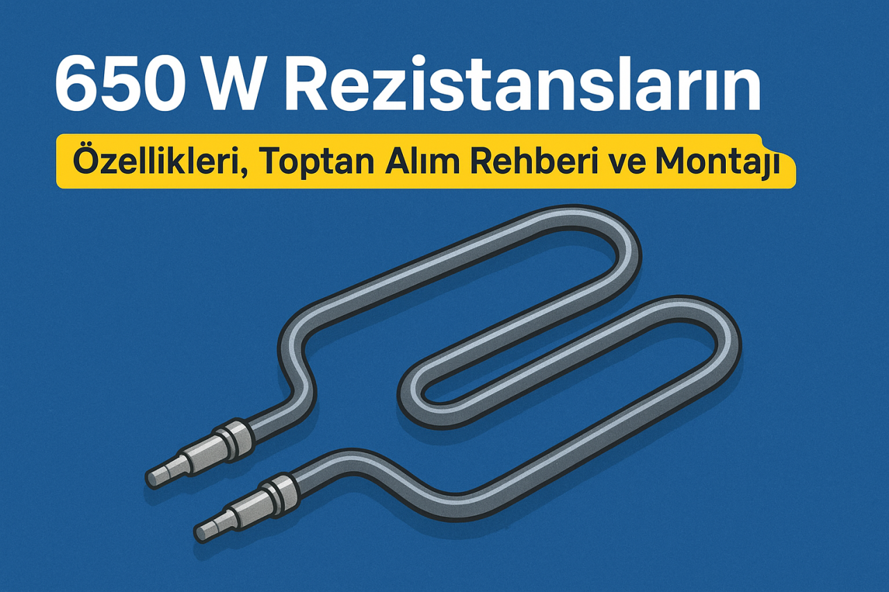 650 W Rezistansların Özellikleri, Toptan Alım Rehberi ve Montajı