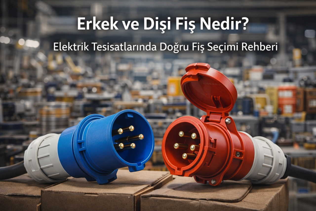 Erkek ve Dişi Fiş Toptan - Elektrik Tesisatlarında Doğru Fiş Seçimi Rehberi