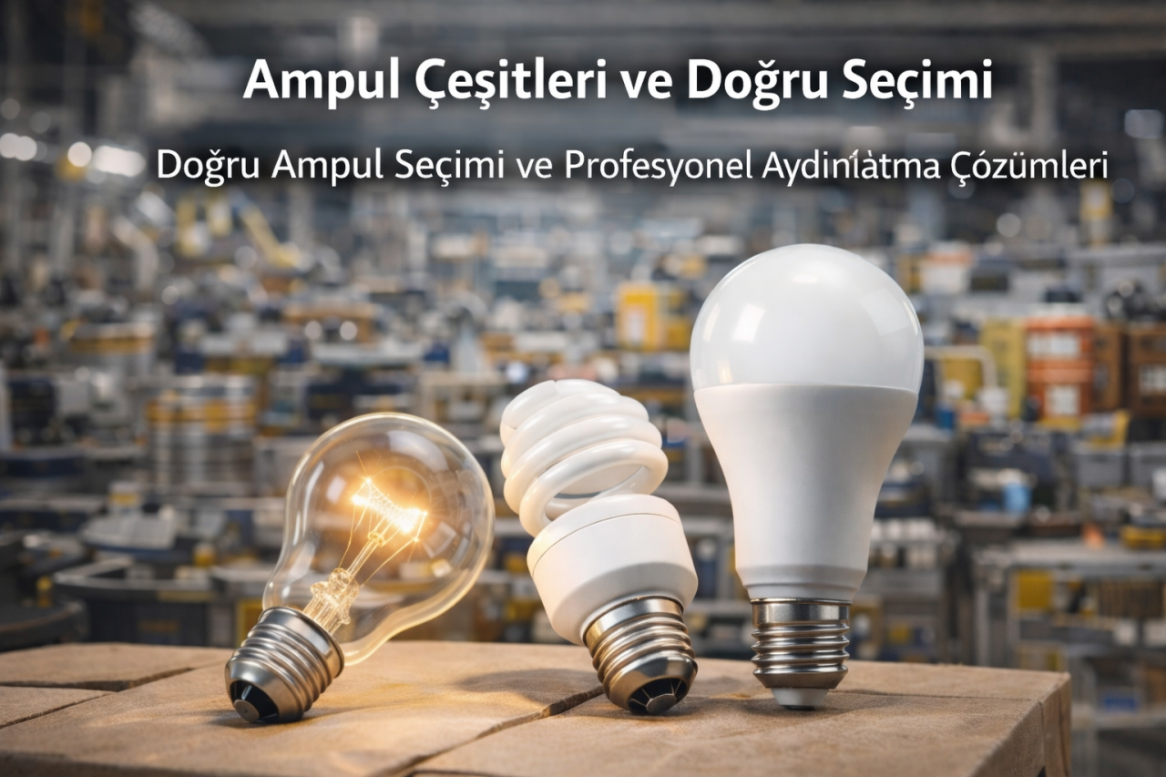 Toptan Ampul- Doğru Ampul Seçimi ve Profesyonel Aydınlatma Çözümleri