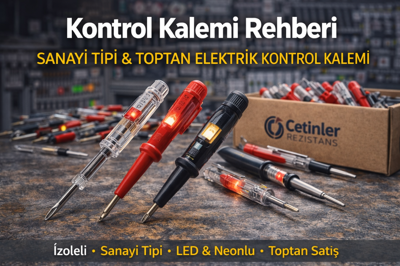 Kontrol Kalemi Fiyatları |Kontrol Kalemi  Toptan Satış – Çetinler Rezistans