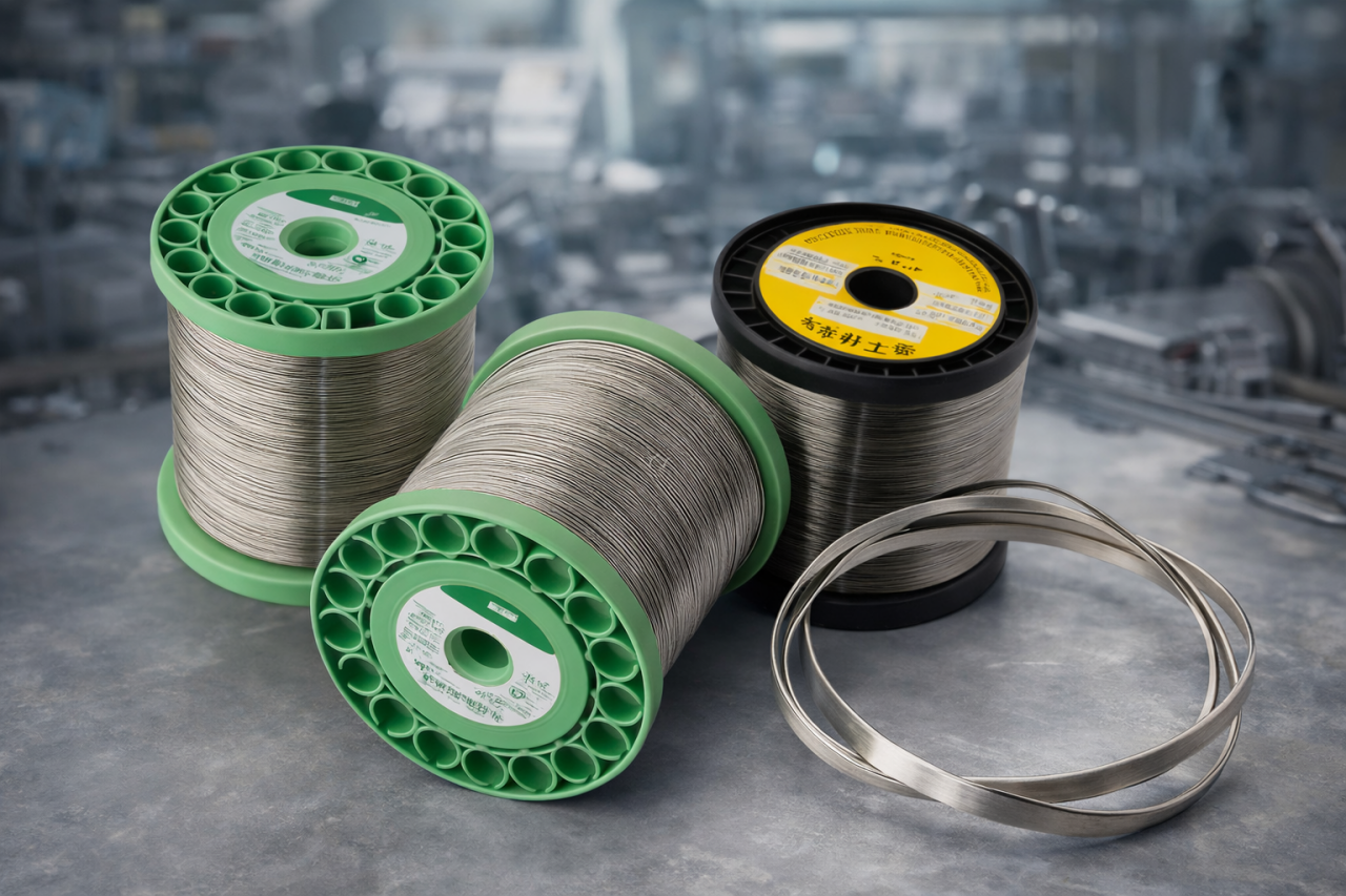 Rezistans Teli | Cr-Ni 30/20 & Cr-Al 25/5 | Yassı Rezistans Teli