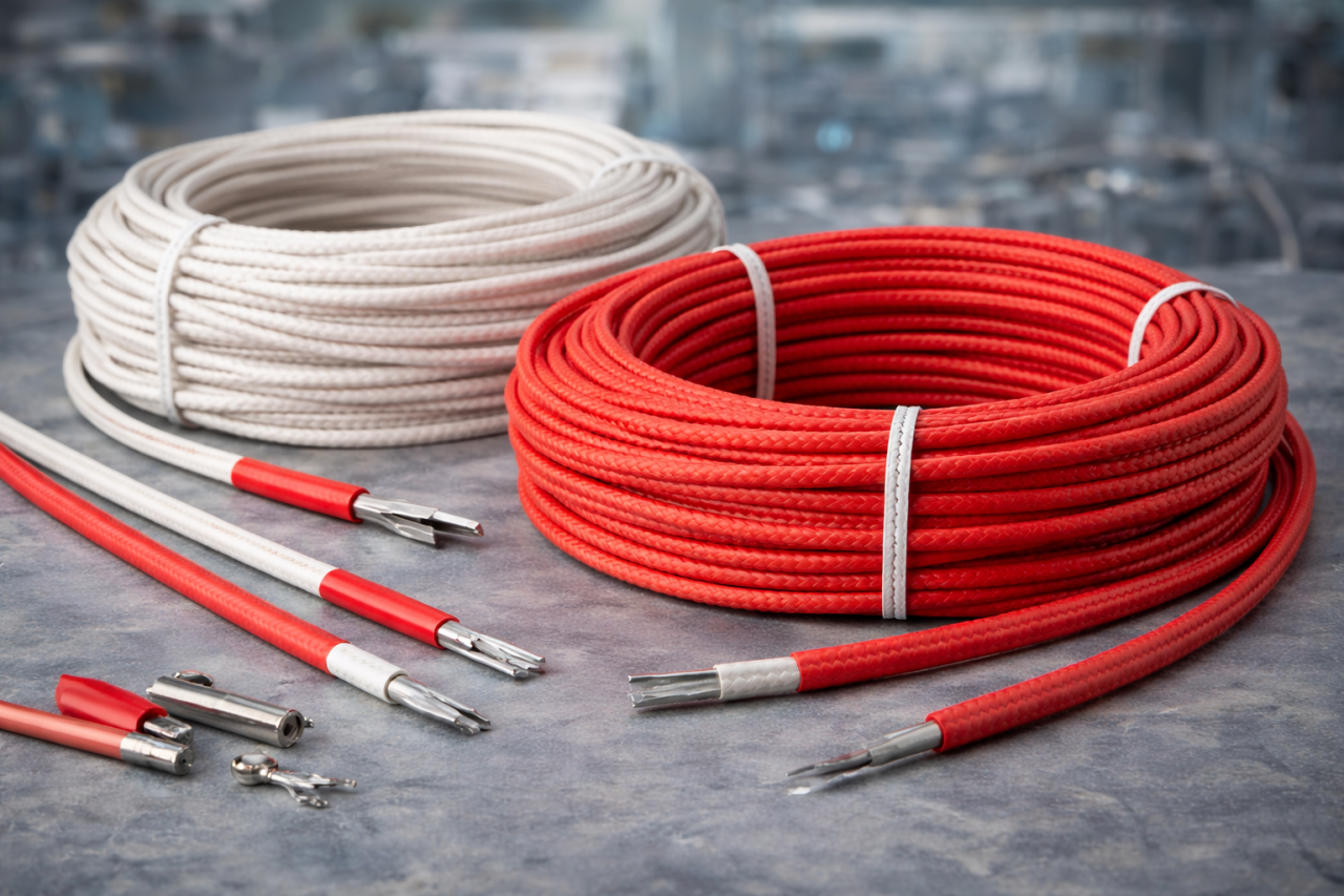 Cam Elyaflı Silikon Kablo | Yüksek Isıya Dayanıklı Endüstriyel Kablo