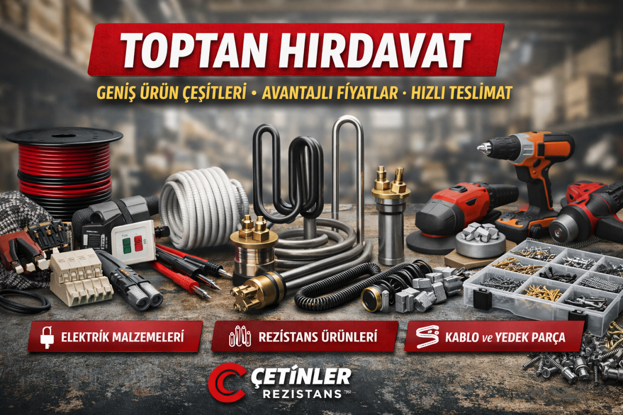 Online Toptan Hırdavat | B2B Satış ve Geniş Ürün Gamı