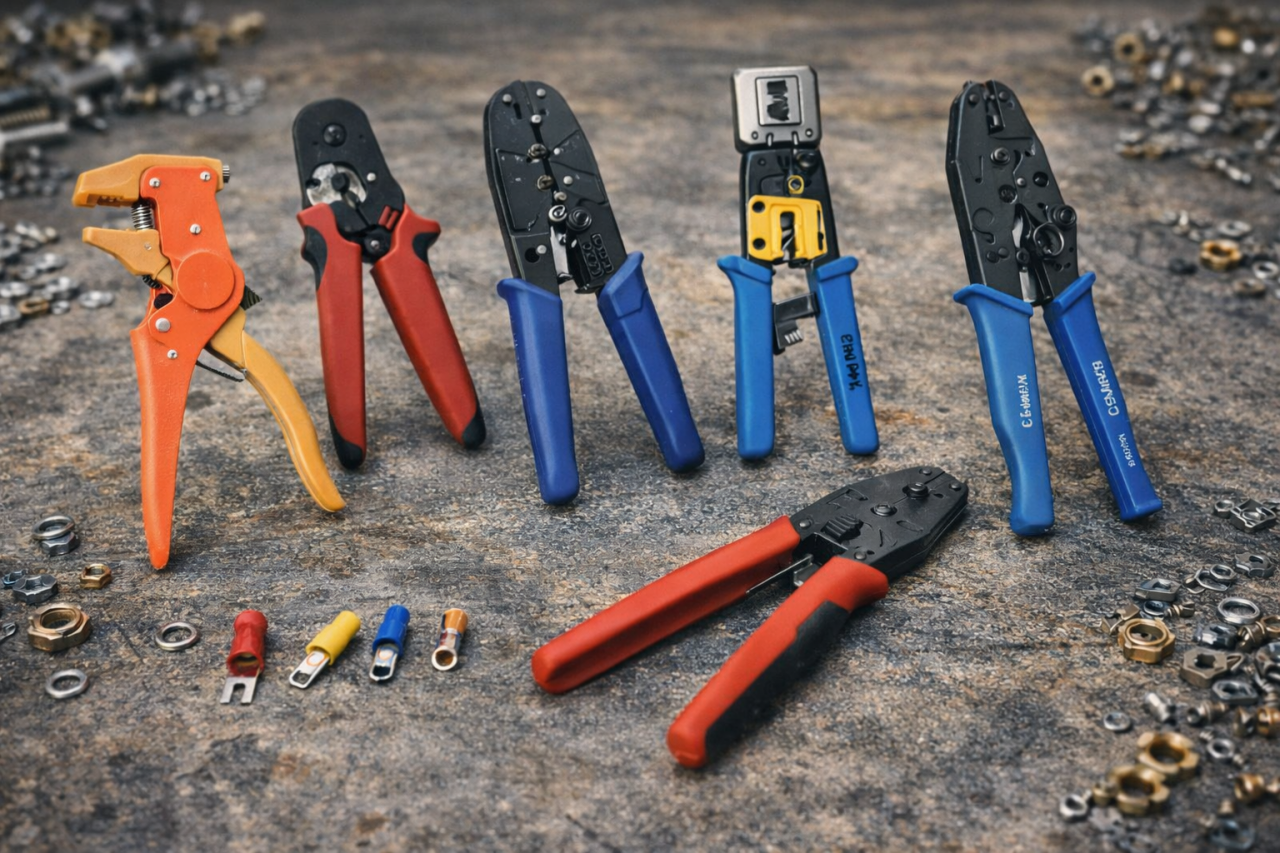  Profesyonel Sıkma Pensi Modelleri | Elektrik & Kablo Ucu Sıkma Aletleri