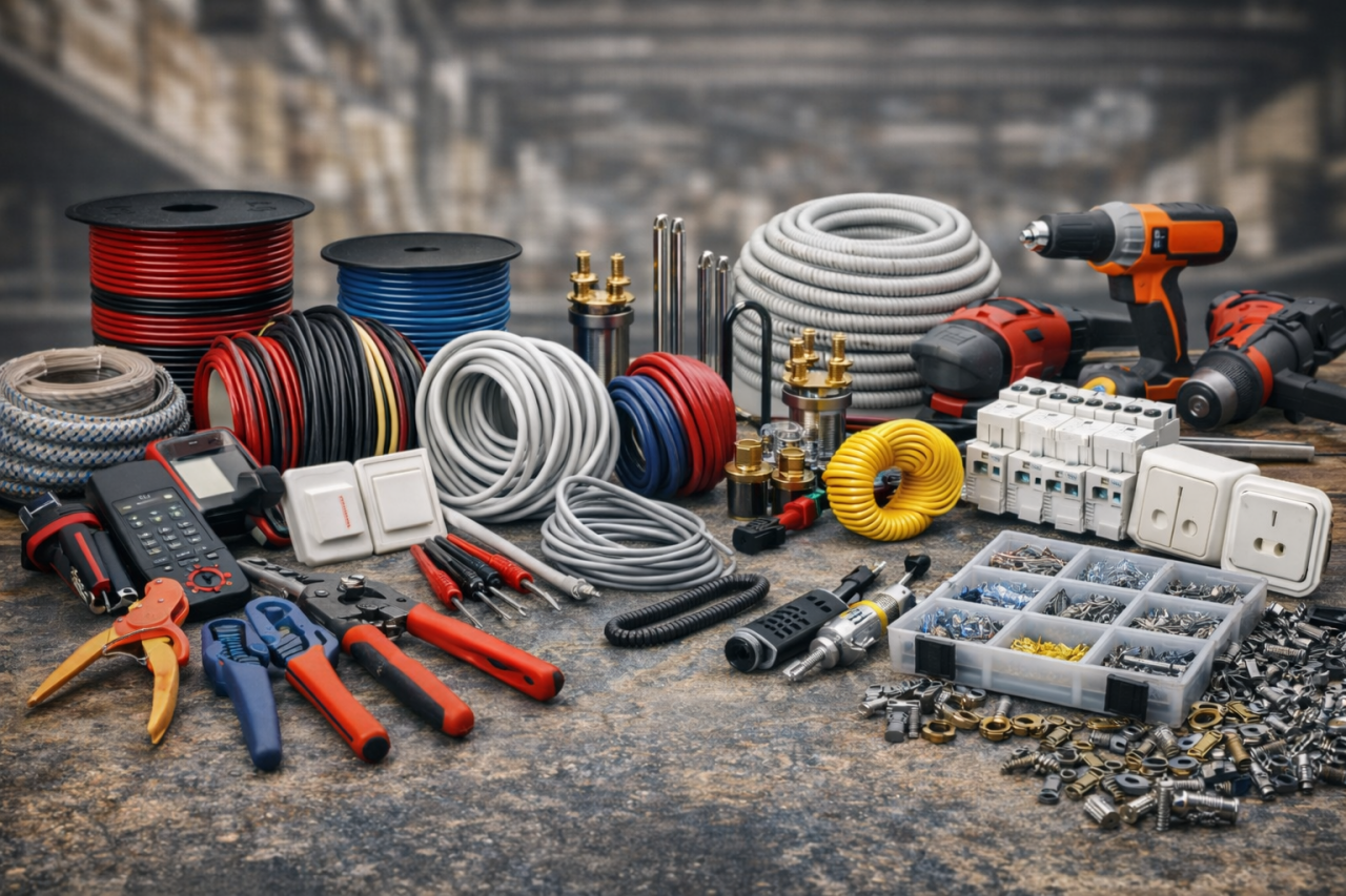 Elektrik Tesisat Malzemeleri | Toptan ve Perakende Satış – Çetinler Rezistans