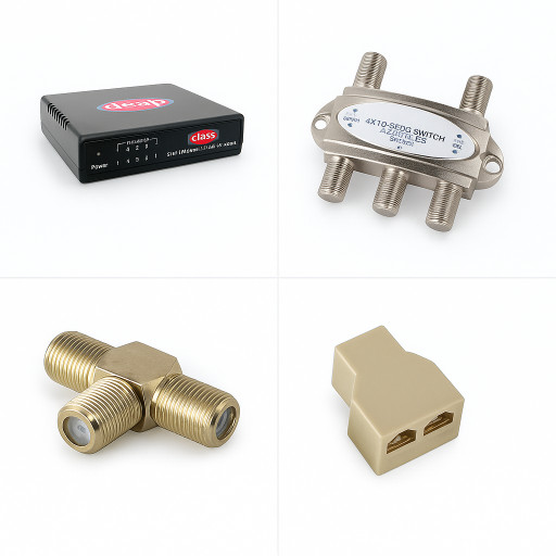 TV- Ethernet-Telefon