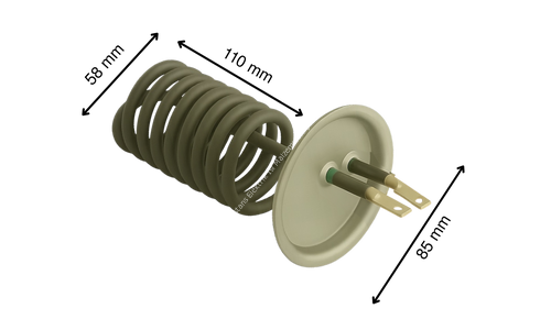 4000 Watt Tekli Şofben Rezistansı 220 Volt