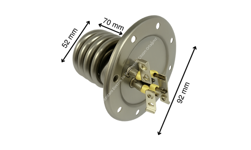 5500 Watt Delikli Kısa Mutfak Şofben Rezistansı 220 Volt