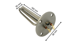 2000 Watt Baymak Şofben Rezistansı Düz 220 Volt