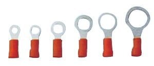 M6 İzoleli Delikli Terminal 0.5-1.5mm 200 Adet