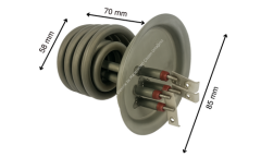 5500 Watt Kısa Mutfak Şofben Rezistansı 220 Volt