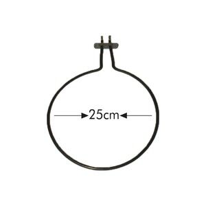 800W Flanşlı İnce Fırın Boru Rezistansı 220V