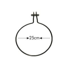 800W Flanşlı İnce Fırın Boru Rezistansı 220V
