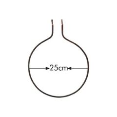 750 Watt Orta İnce Fırın Boru Rezistansı Ampul Tipi 220 Volt
