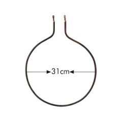 1000 Watt Büyük İnce Fırın Boru Rezistansı Ampul Tipi 220 Volt