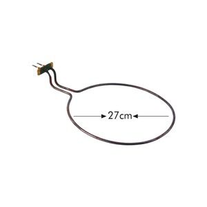 750W Ördek Kafa İnce Fırın Rezistansı Flanşlı 220V