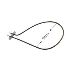 650 Watt İnce Fırın Rezistansı Mide Tipi Flanşlı 220 Volt