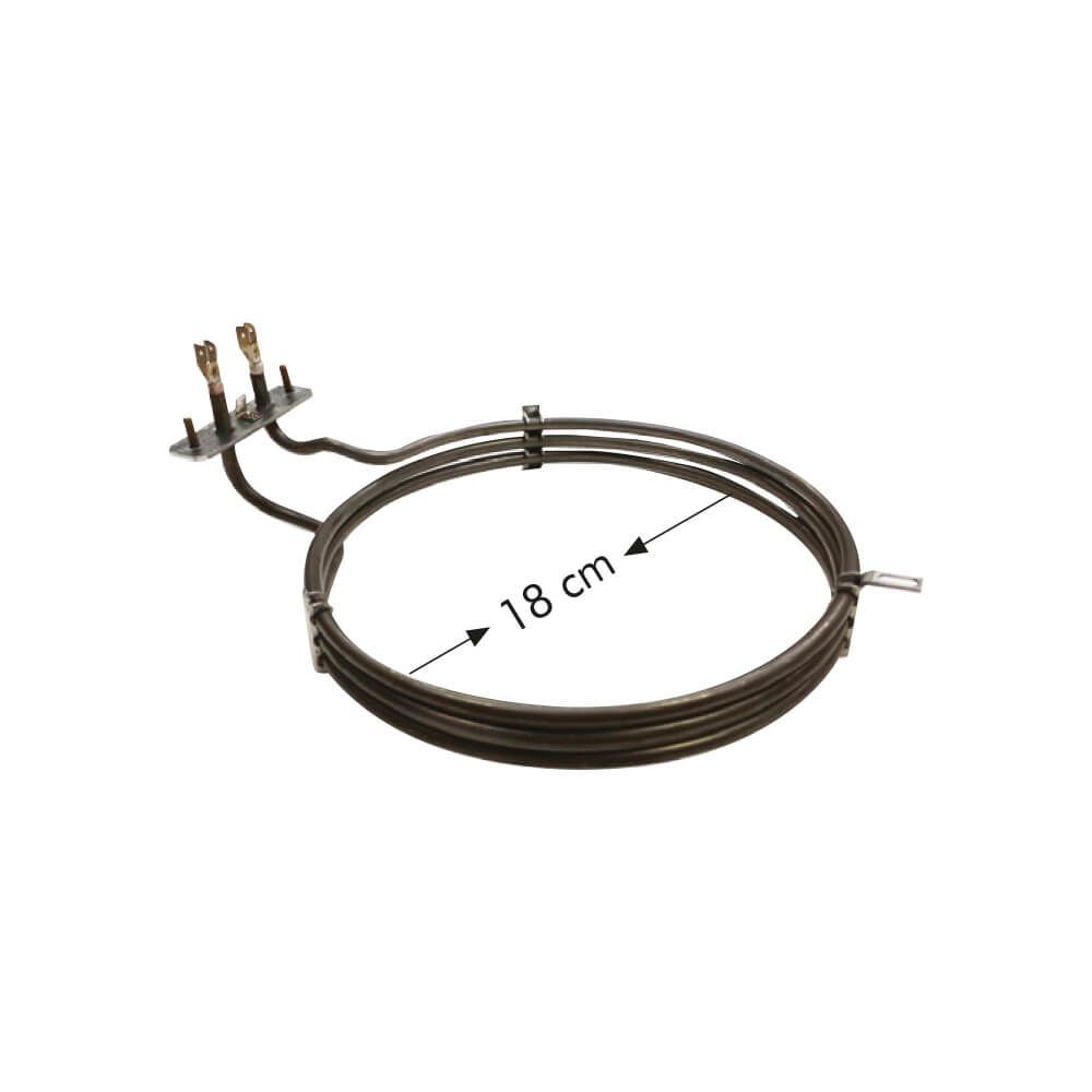 2500W 3 Boğumlu Turbo Fırın Boru Rezistansı 220V
