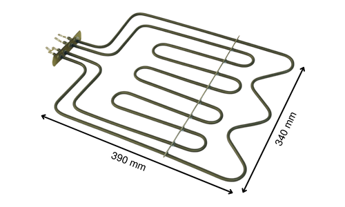 3500 Watt Fırın Boru Rezistansı 220 Volt
