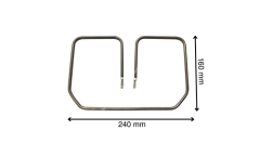 800 Watt Köşeli Tost Rezistansı 110 Volt