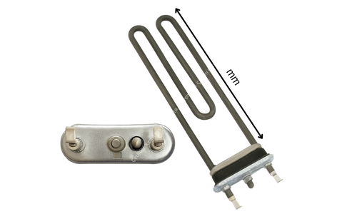 1900 Watt Termostat Delikli Çamaşır Makinesi Rezistansı  220 Volt
