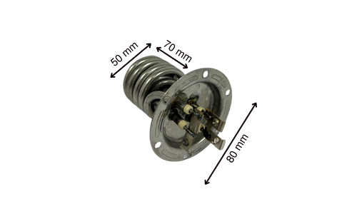 5500 Watt Delikli Kısa Mutfak Rezistansı 220 Volt