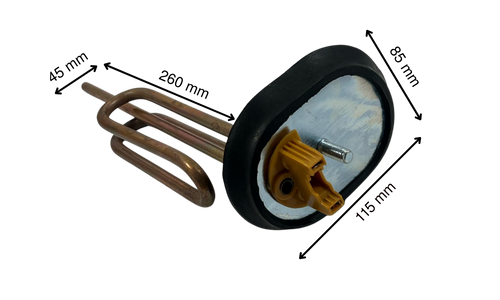 2000 Watt Ariston Bakır G5 Flanşlı Termosifon Rezistansı 220 Volt