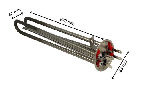 Arçelik Çift Elemanlı Titanyum Termosifon Rezistansı