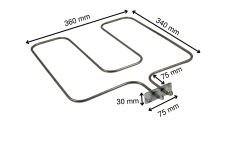 1200 Watt Fırın Boru Rezistansı 220 Volt