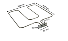 1200 Watt Fırın Boru Rezistansı 220 Volt