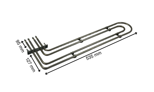 3 kW Flanşlı Fırın Kazan Rezistansı 220 Volt