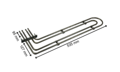 3 kW Flanşlı Fırın Kazan Rezistansı 220 Volt