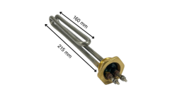 2500 Watt 1'' Mini kafalı Isıtıcı