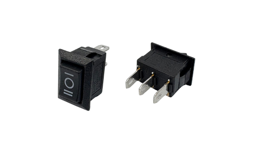 1-0-2 Mini Mini Işıksız Anahtar 3 Bağlantılı 3A