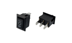 1-0-2 Mini Mini Işıksız Anahtar 3 Bağlantılı 3A