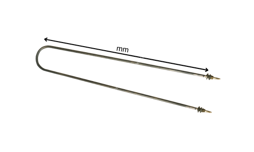 1500-2000 Watt Düz Benmari Rezistansı 220 Volt 30 cm