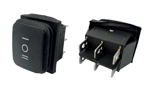 1-0-2 Körüklü Geniş Işıksız Anahtar 6 Bağlantılı 16A