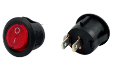 Yuvarlak 0-1 Işıksız Anahtar 2 Bağlantılı 16 A