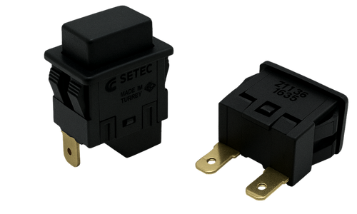 Işıksız Süpürge Butonu 2 Soketli 16A