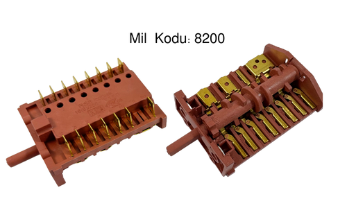 7+8  Çevirmeli Sürekli Döner Polyemit  Anahtar