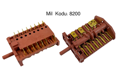 7+8  Çevirmeli Sürekli Döner Polyemit  Anahtar