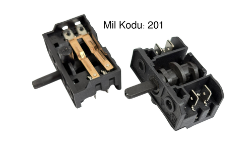 2+2 Polyemit Fırın Anahtarı