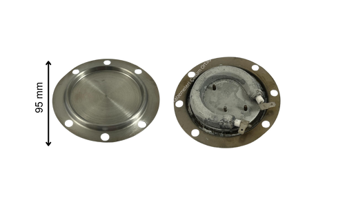 700 Watt Gizli Cezve Rezistansı 220 Volt 6 Delikli 95 mm