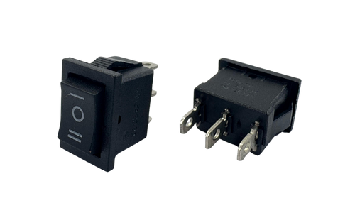 1-0-2 Mini Işıksız Anahtar 3 Bağlantılı