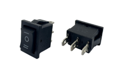 1-0-2 Mini Işıksız Anahtar 3 Bağlantılı