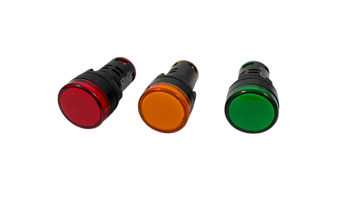 22mm Ledli Sinyal Lambası 24-220 Volt (Kutu Adeti: 10 Adet)