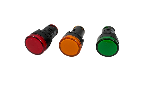 22mm Ledli Sinyal Lambası 24-220 Volt (Kutu Adeti: 10 Adet)